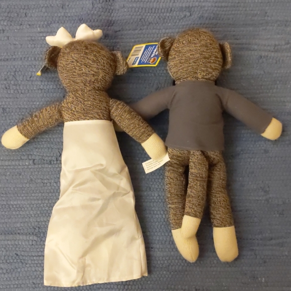 Sock Monkey Bride and Groom - Picture 9 of 10